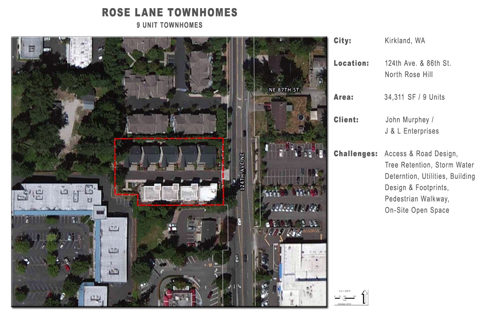 Rose Lane Townhomes .79 acres